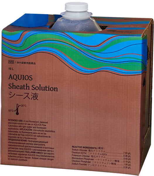 B25697_AQUIOS Sheath Solution, 10 L, CE, IVD